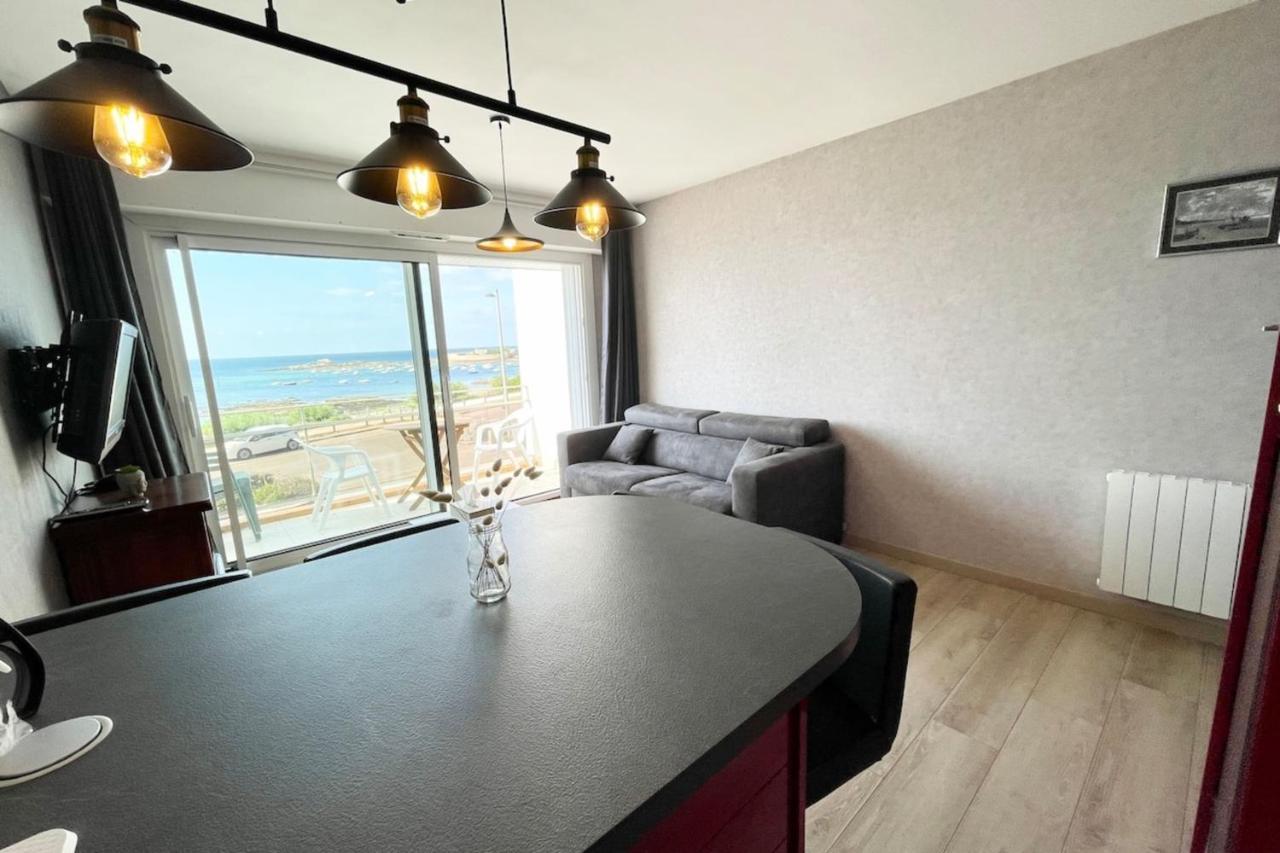 Bel Appartement neuf Hyper cosy Vue mer 180 Ploemeur Exterior foto