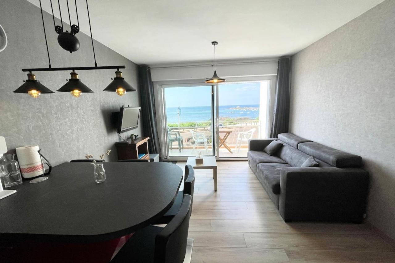 Bel Appartement neuf Hyper cosy Vue mer 180 Ploemeur Exterior foto