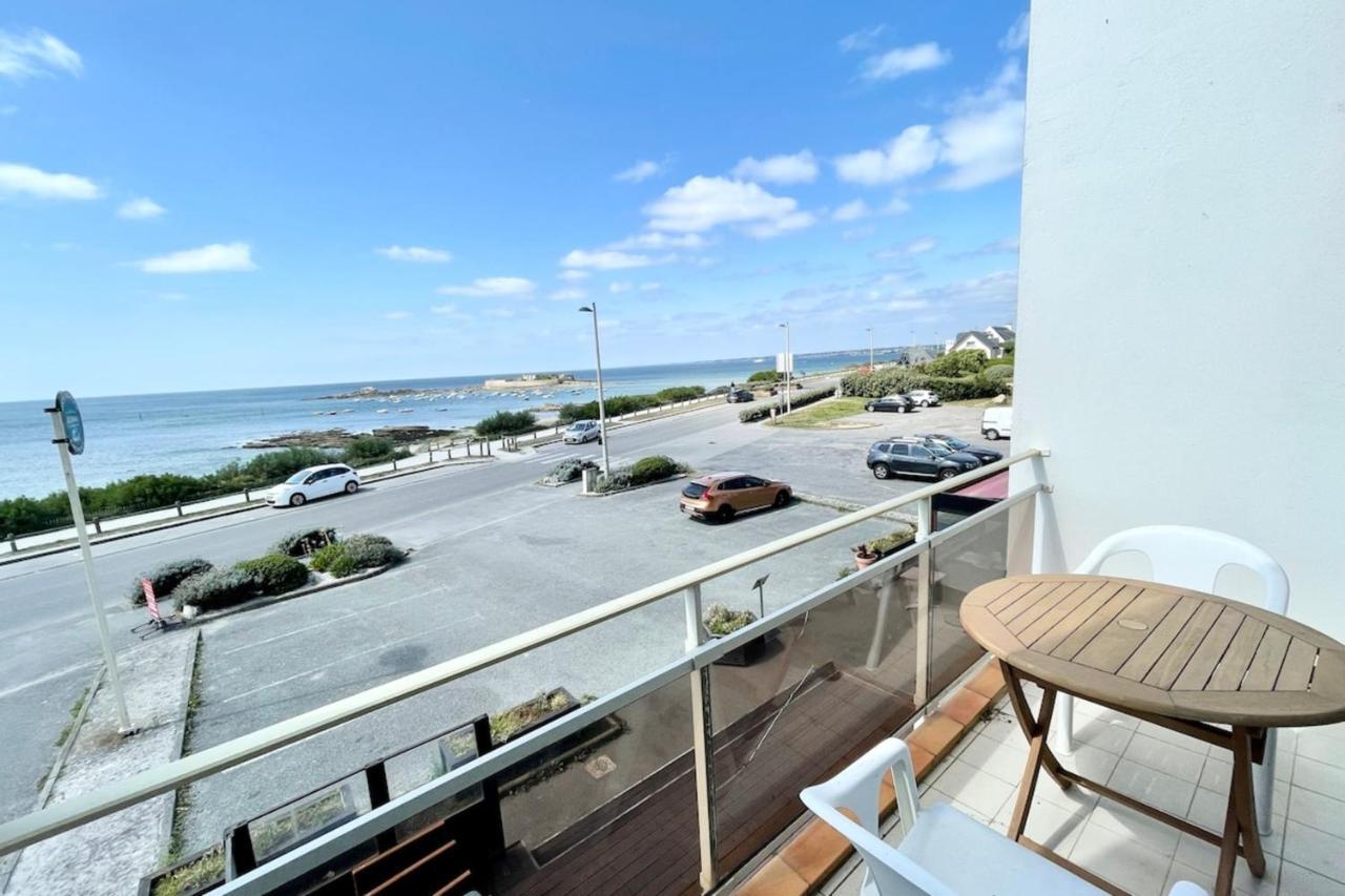 Bel Appartement neuf Hyper cosy Vue mer 180 Ploemeur Exterior foto