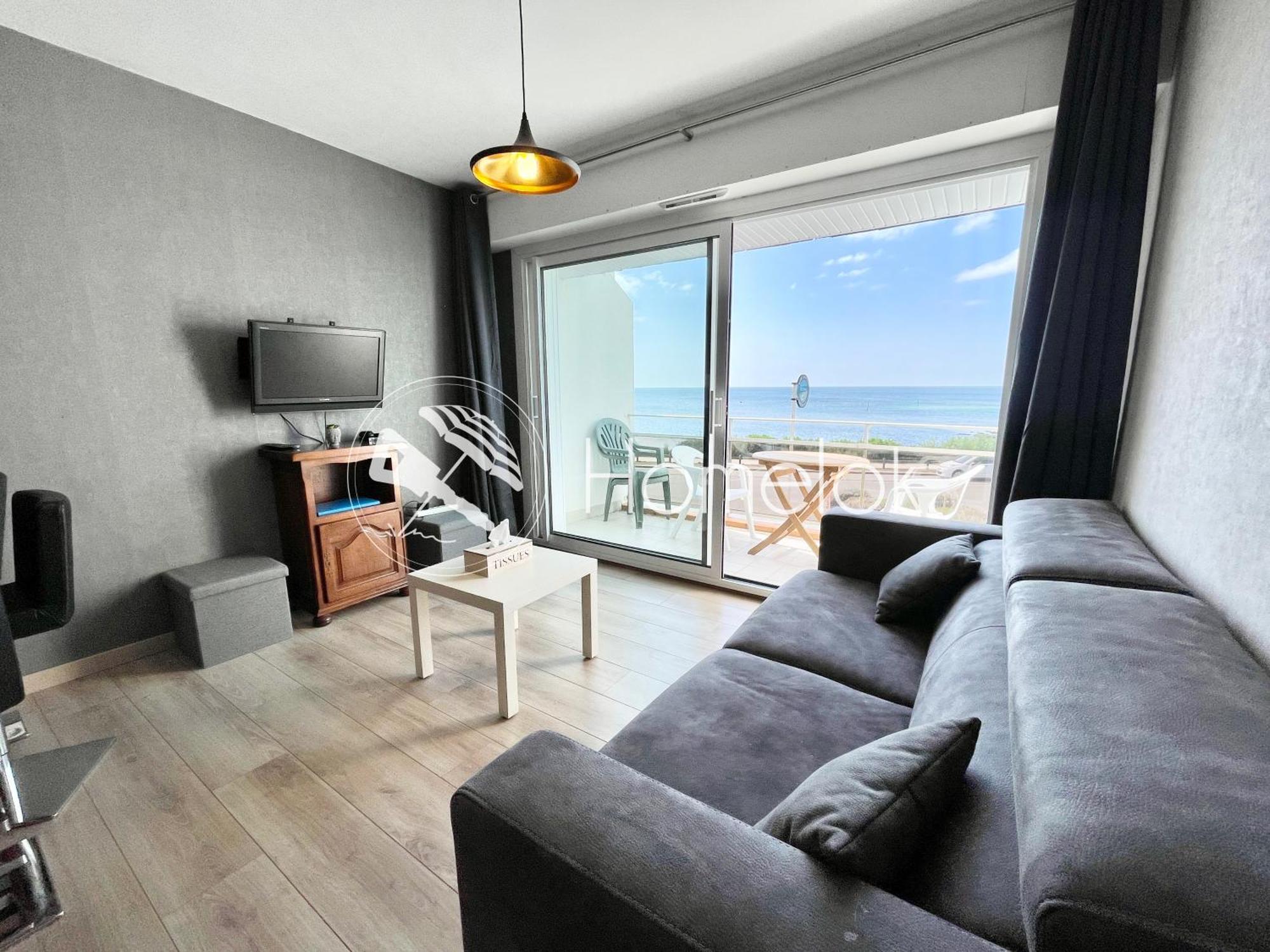 Bel Appartement neuf Hyper cosy Vue mer 180 Ploemeur Exterior foto